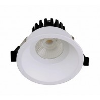 3A Lighting-10W Frameless Downlight - White / Black